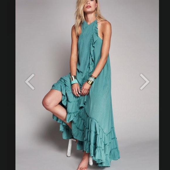 Free People Endless Summer wrap around maxi dressSize XS - Picture 3 of 15